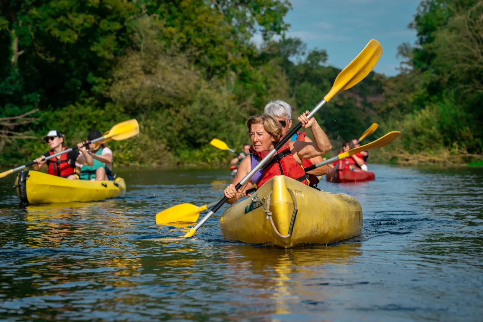Canoës sur la Somme
