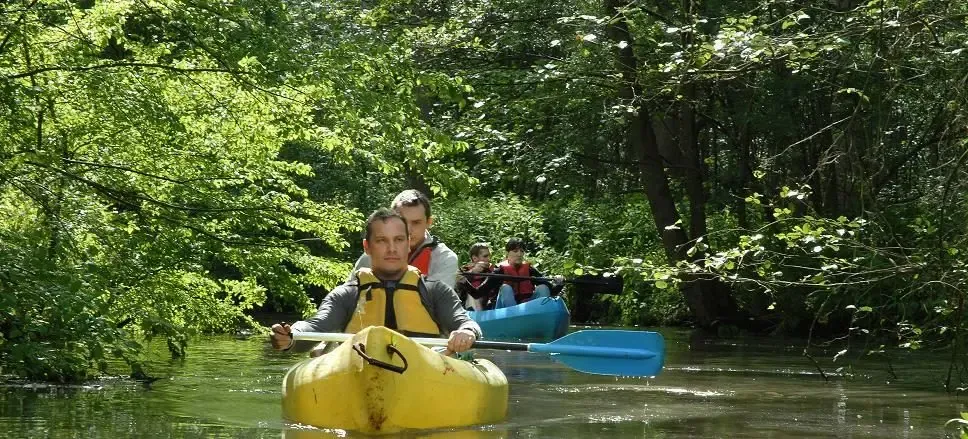 Canoë sur l’Omignon, rivière sauvage