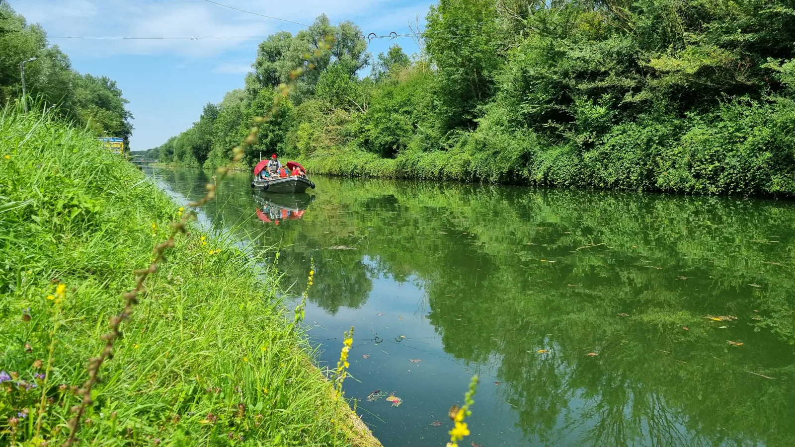 La gribane du Val d’Omignon sur le canal de Saint-Quentin
